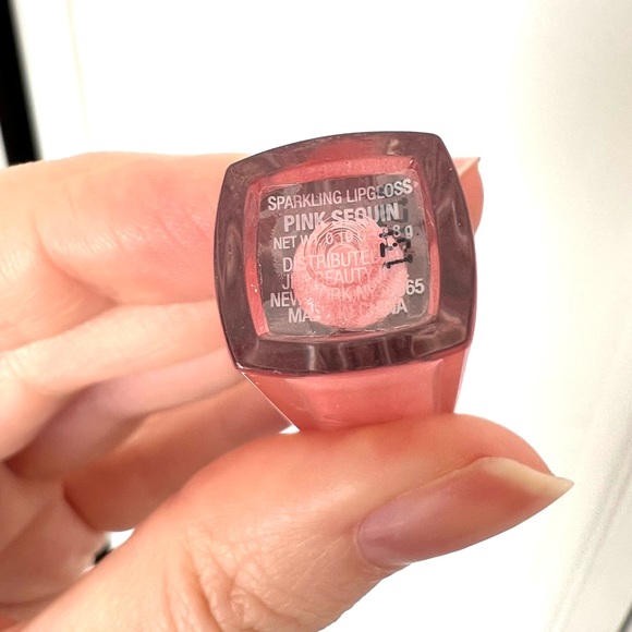 5 for 25⚡️Vintage Sparkling Lip Gloss by Jessica Liebeskind in Pink Sequin - Picture 5 of 6